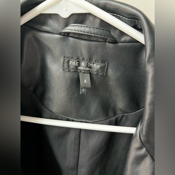 Rag & Bone Blazer Slade Jacket Black - 4 - Picture 7 of 8